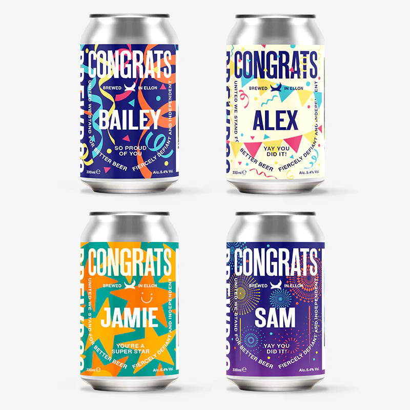 CONGRATS - Personalised Hazy