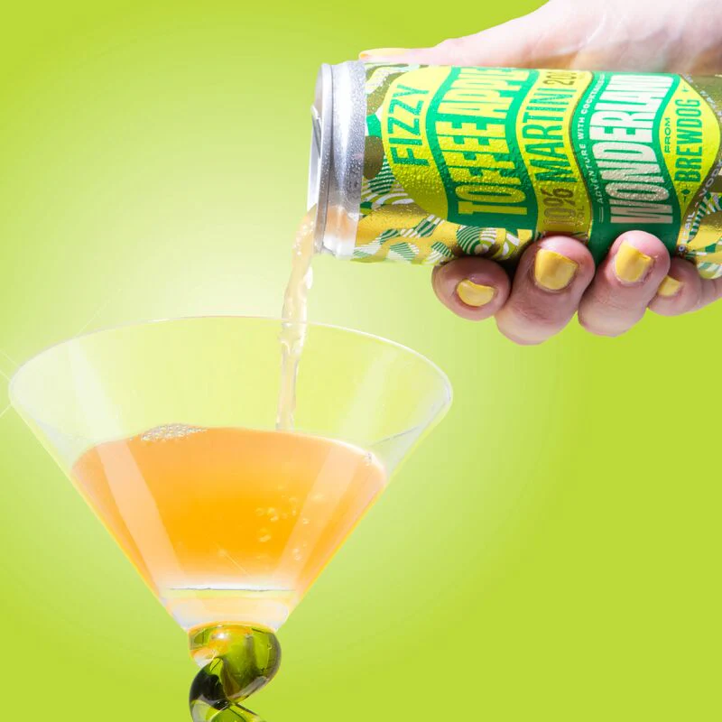 Fizzy Toffee Apple Martini - Image 2