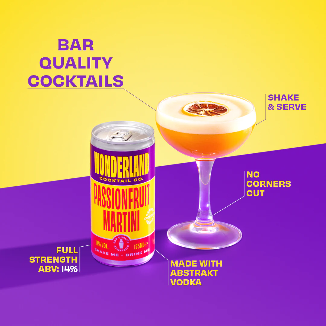 Wonderland Passionfruit Martini - Image 2